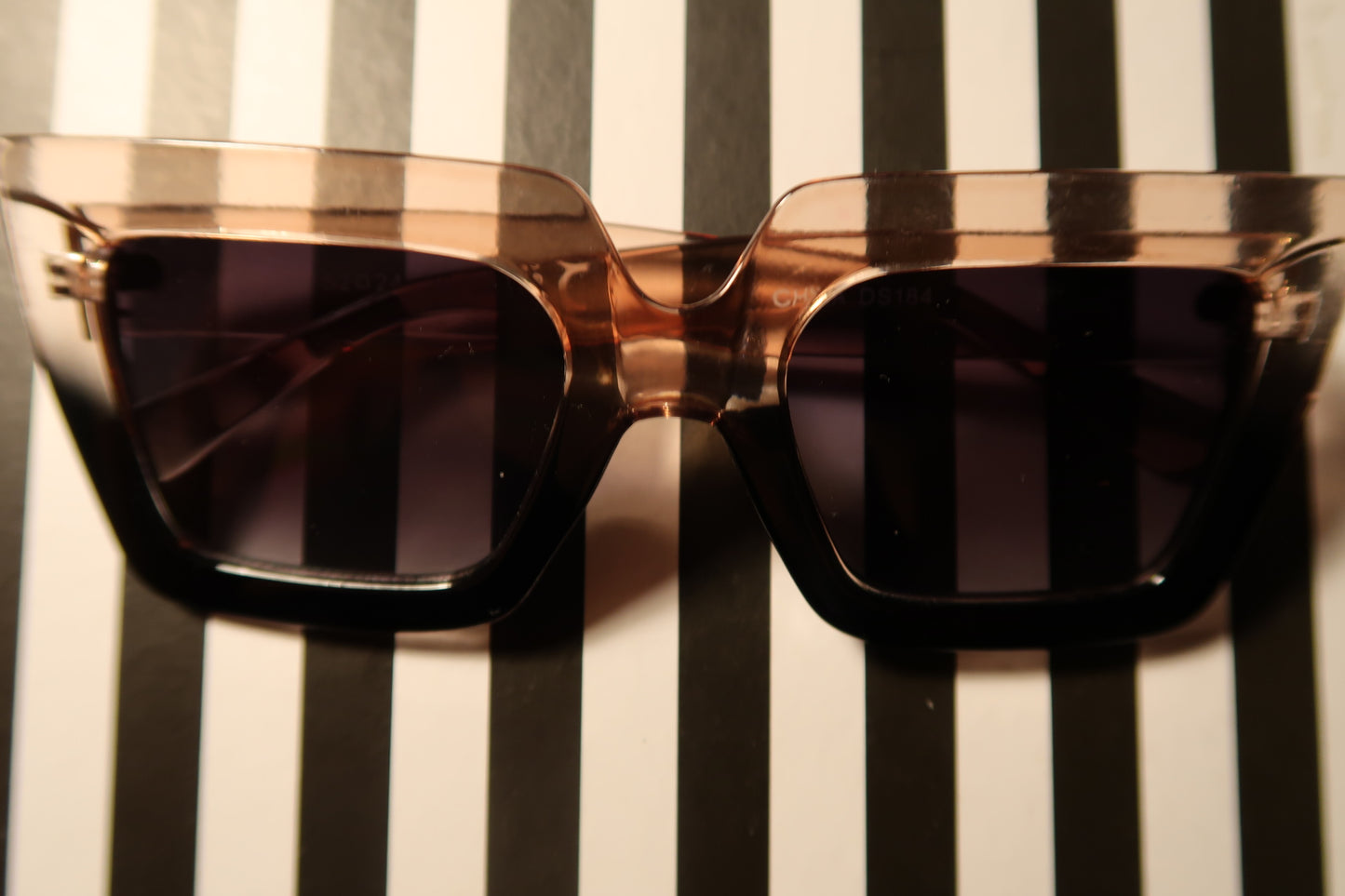 Gradient Oversized Sunnies in Smoke