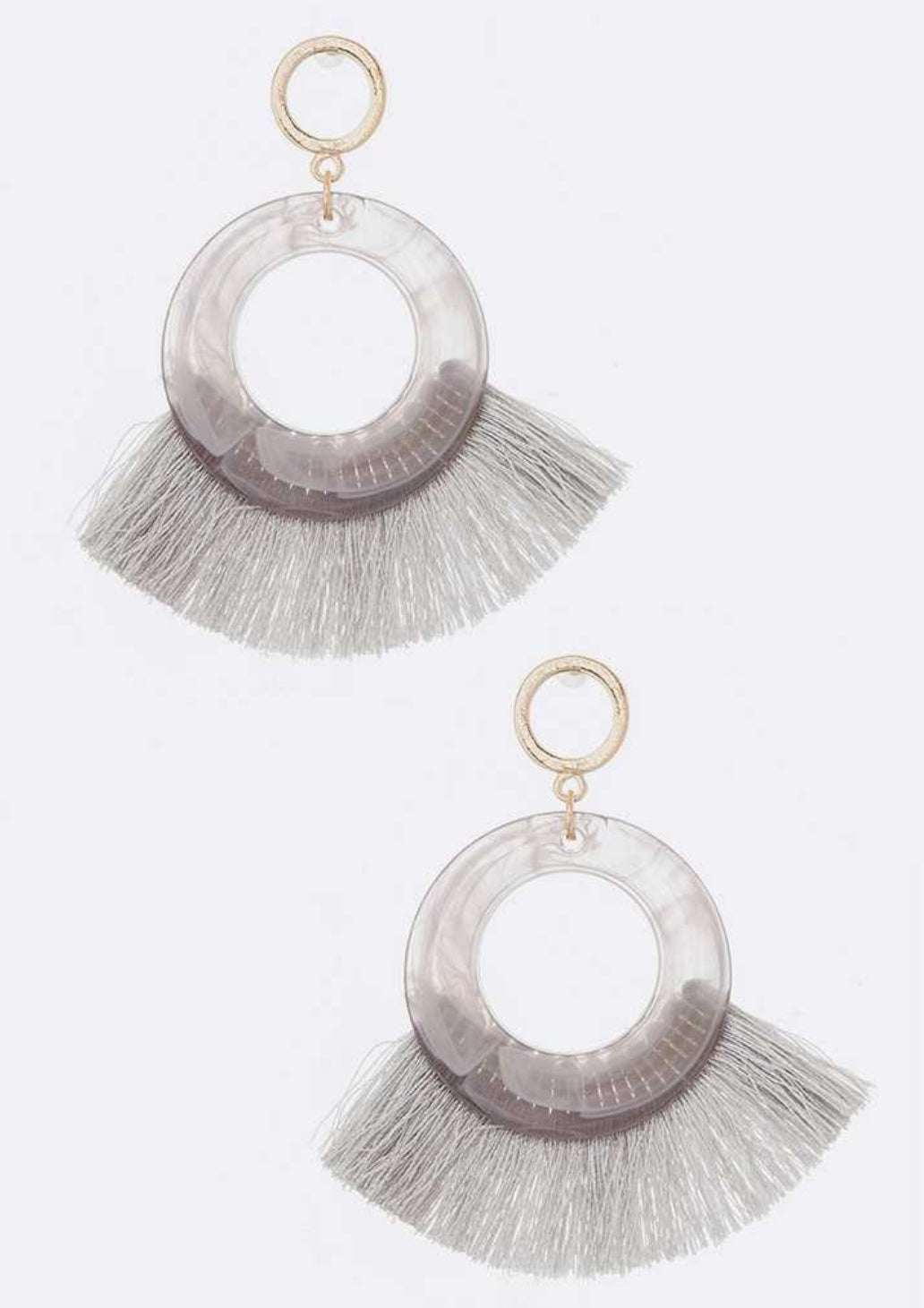Trixie Fan Tassel Earring