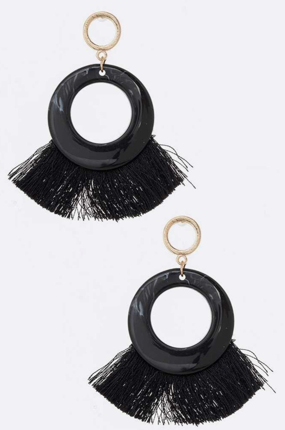 Trixie Fan Tassel Earring