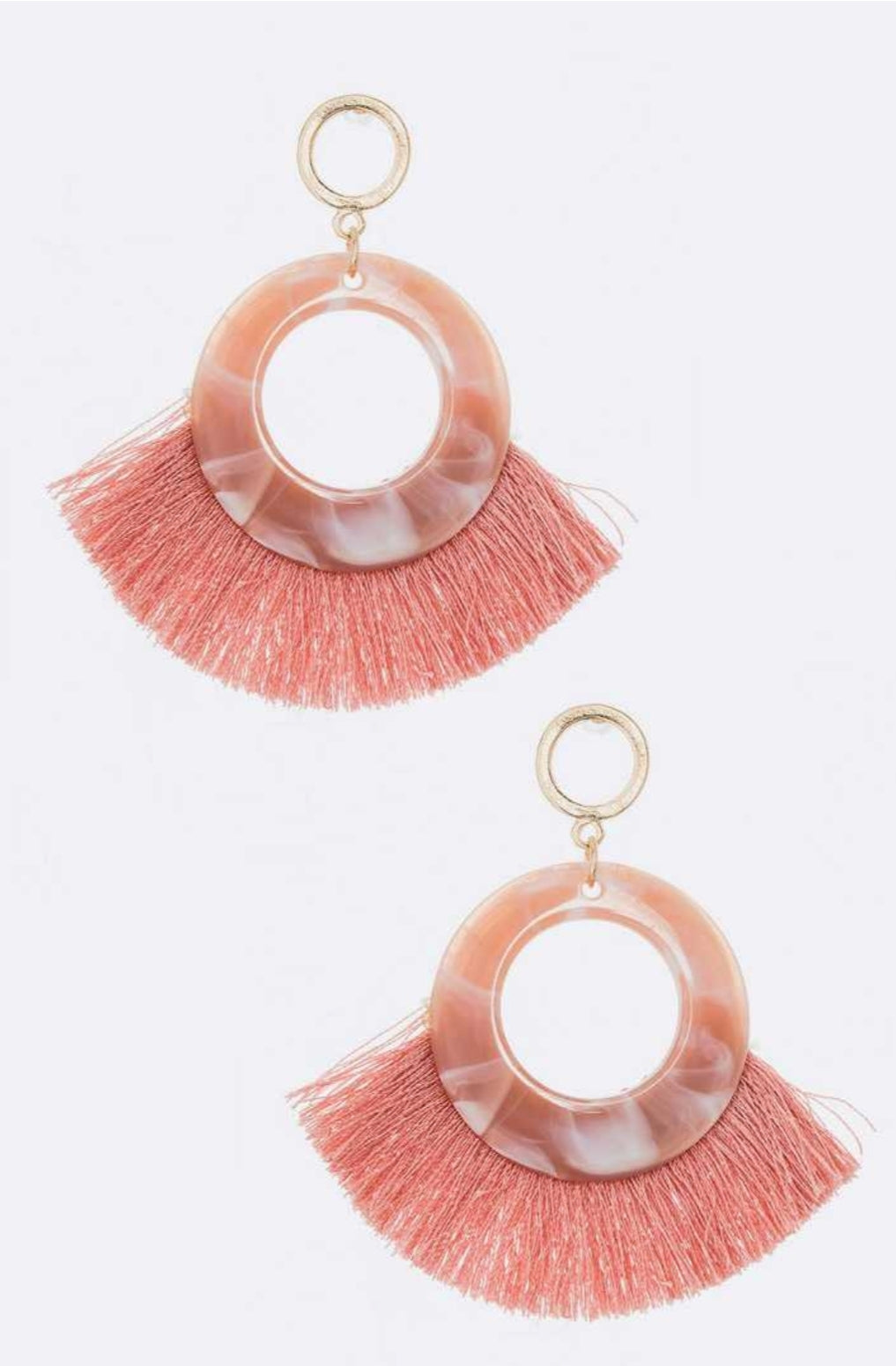 Trixie Fan Tassel Earring